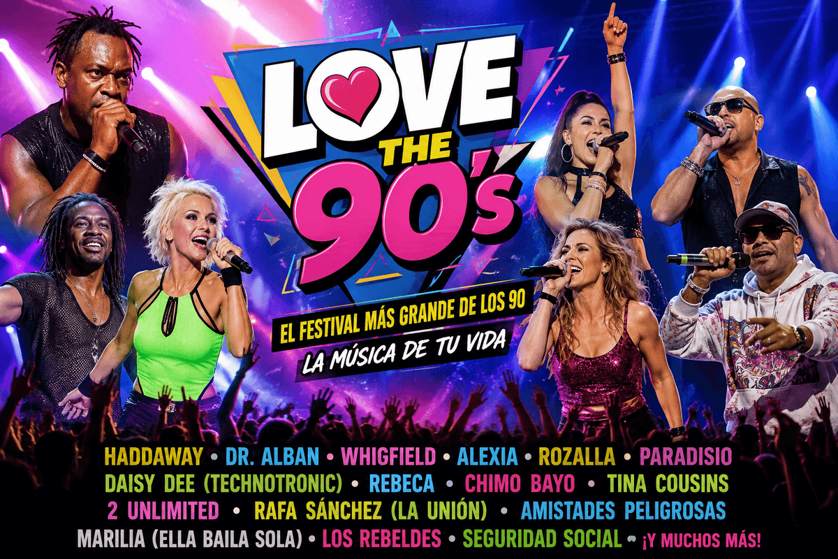 📰 Love the 90's: el festival que demuestra que los grandes éxitos nunca pasan de moda