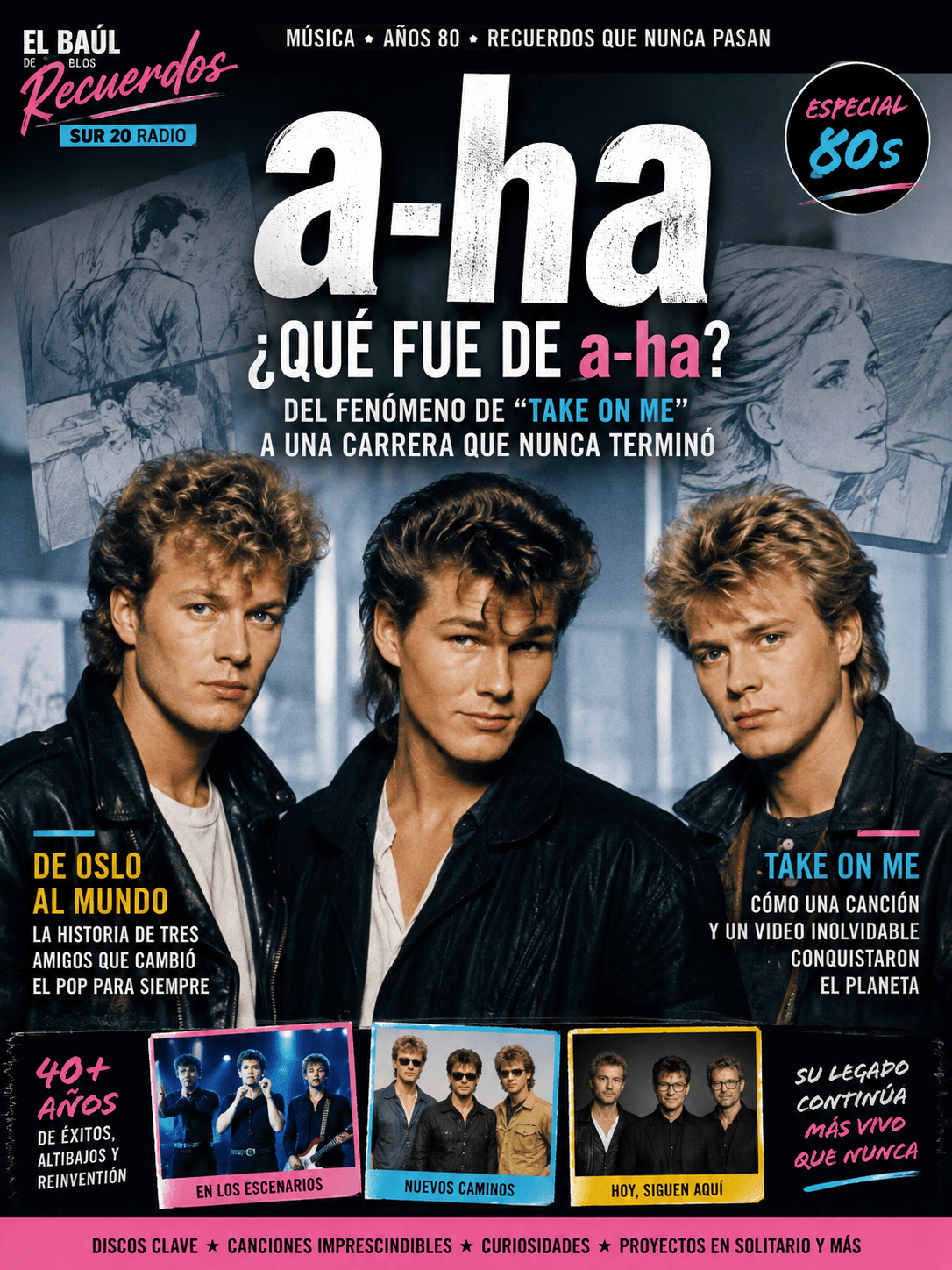 ¿Qué fue de a-ha? Del fenómeno de “Take On Me” a una carrera que nunca terminó