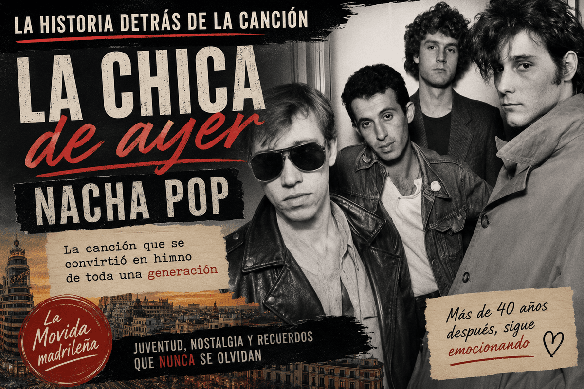 🎵 La historia detrás de “La chica de ayer” – Nacha Pop
