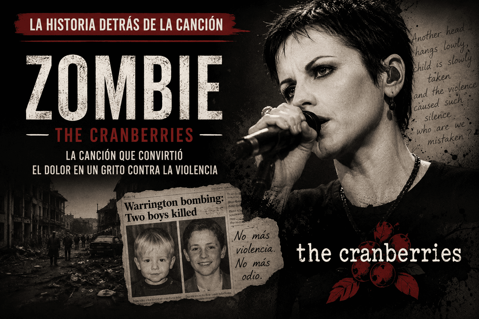 La historia detrás de “Zombie”: la canción que convirtió el dolor en un grito contra la violencia