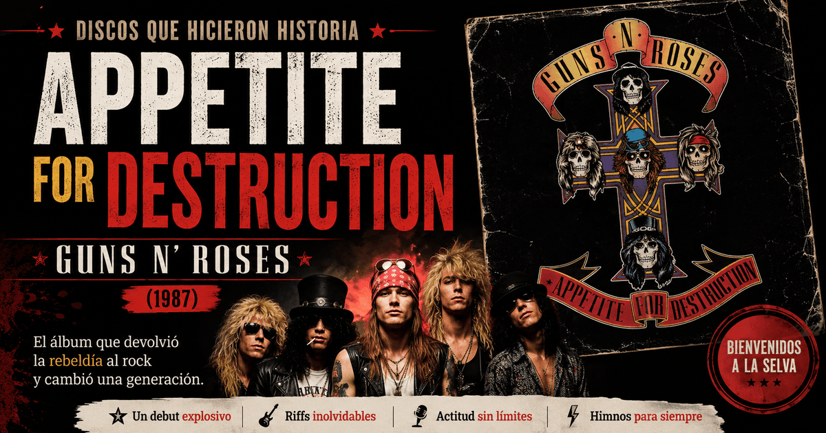 Appetite for Destruction — Guns N’ Roses (1987)