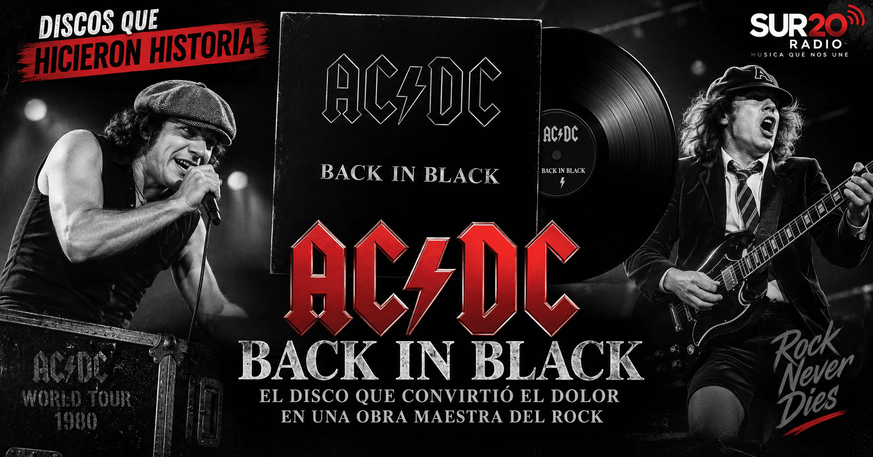 🎸 Back in Black — AC/DC (1980)