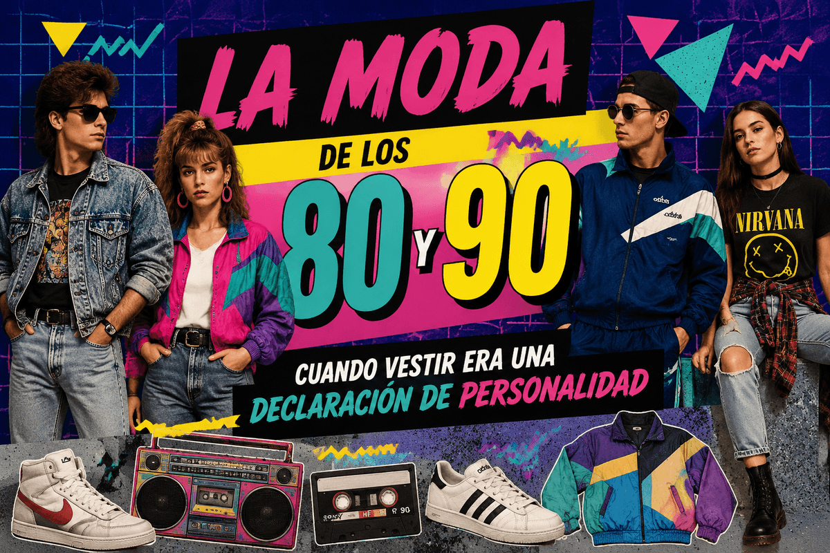La moda de los años 80 y 90: cuando vestirse era una declaración de personalidad