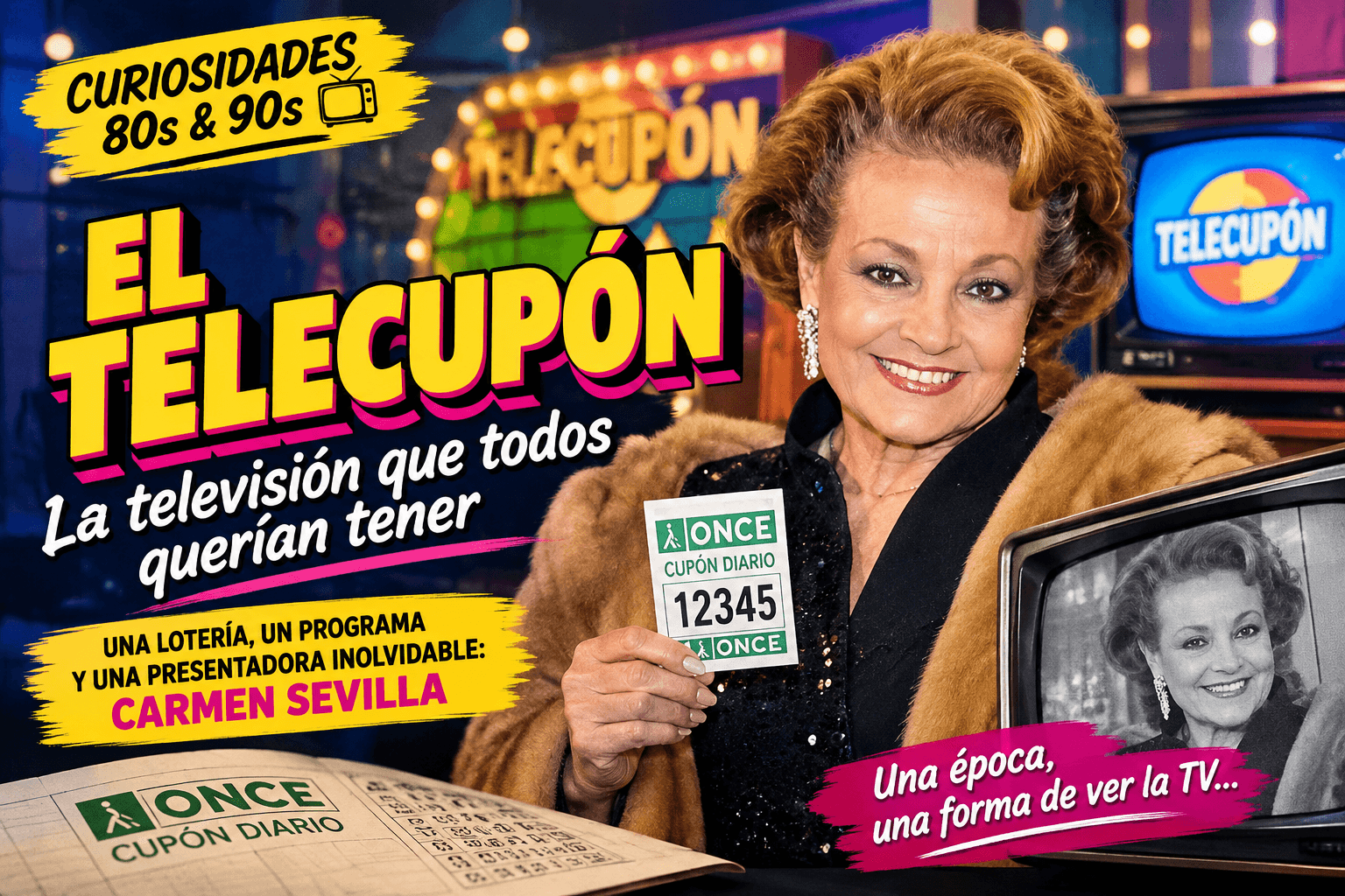 📺 La televisión que todos querían tener: la curiosa historia del Telecupón