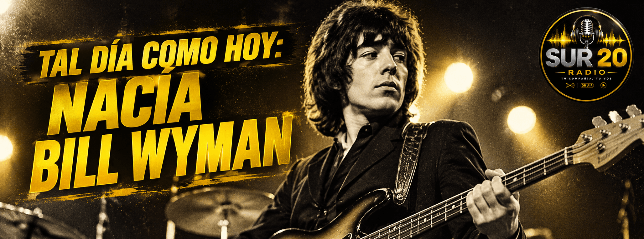 Bill Wyman, el pulso discreto que sostuvo a los Rolling Stones