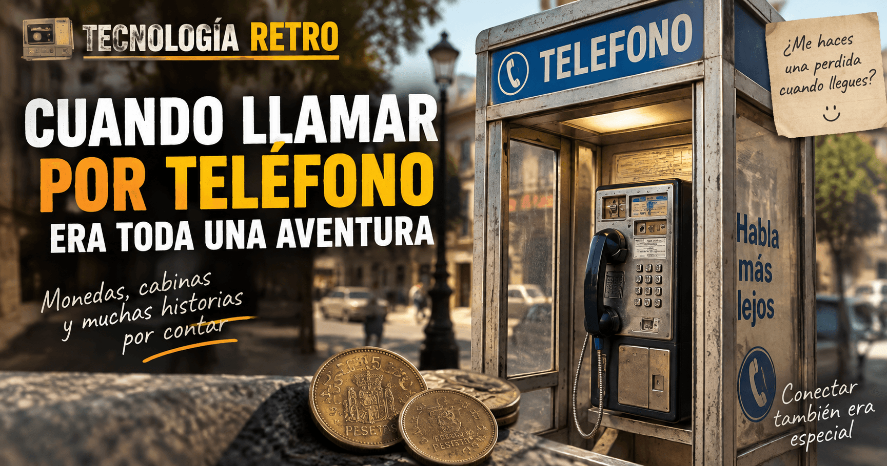 📟 Tecnología Retro: cuando llamar por teléfono era toda una aventura