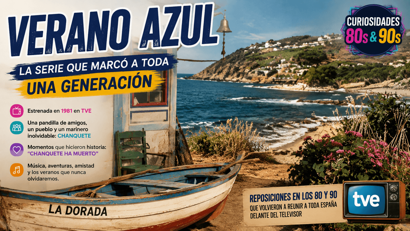 📺 Verano Azul: la serie que consiguió parar España frente al televisor