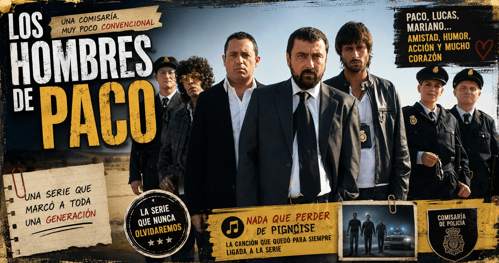 🚔 Los hombres de Paco: la serie que empezó como una comedia y acabó haciendo historia en televisión