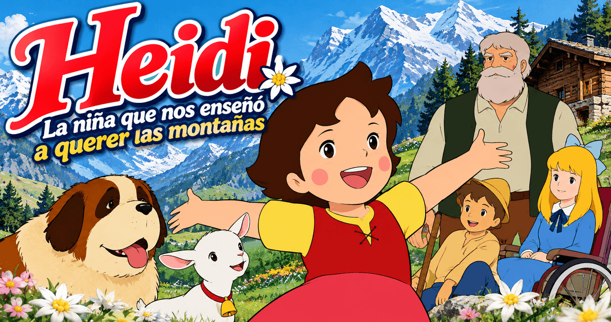 🌄 Heidi: la niña que nos enseñó a querer las montañas
