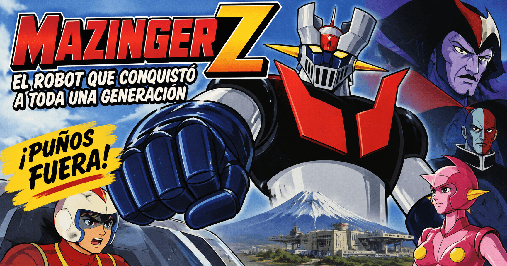 🤖 Mazinger Z: el robot que conquistó a toda una generación