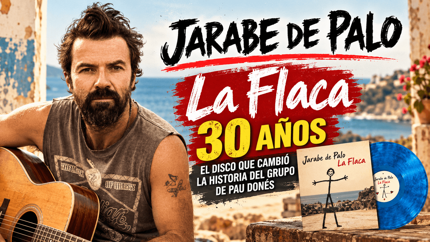 Jarabe de Palo celebra los 30 años de ‘La Flaca’, el disco que cambió la historia del grupo de Pau Donés
