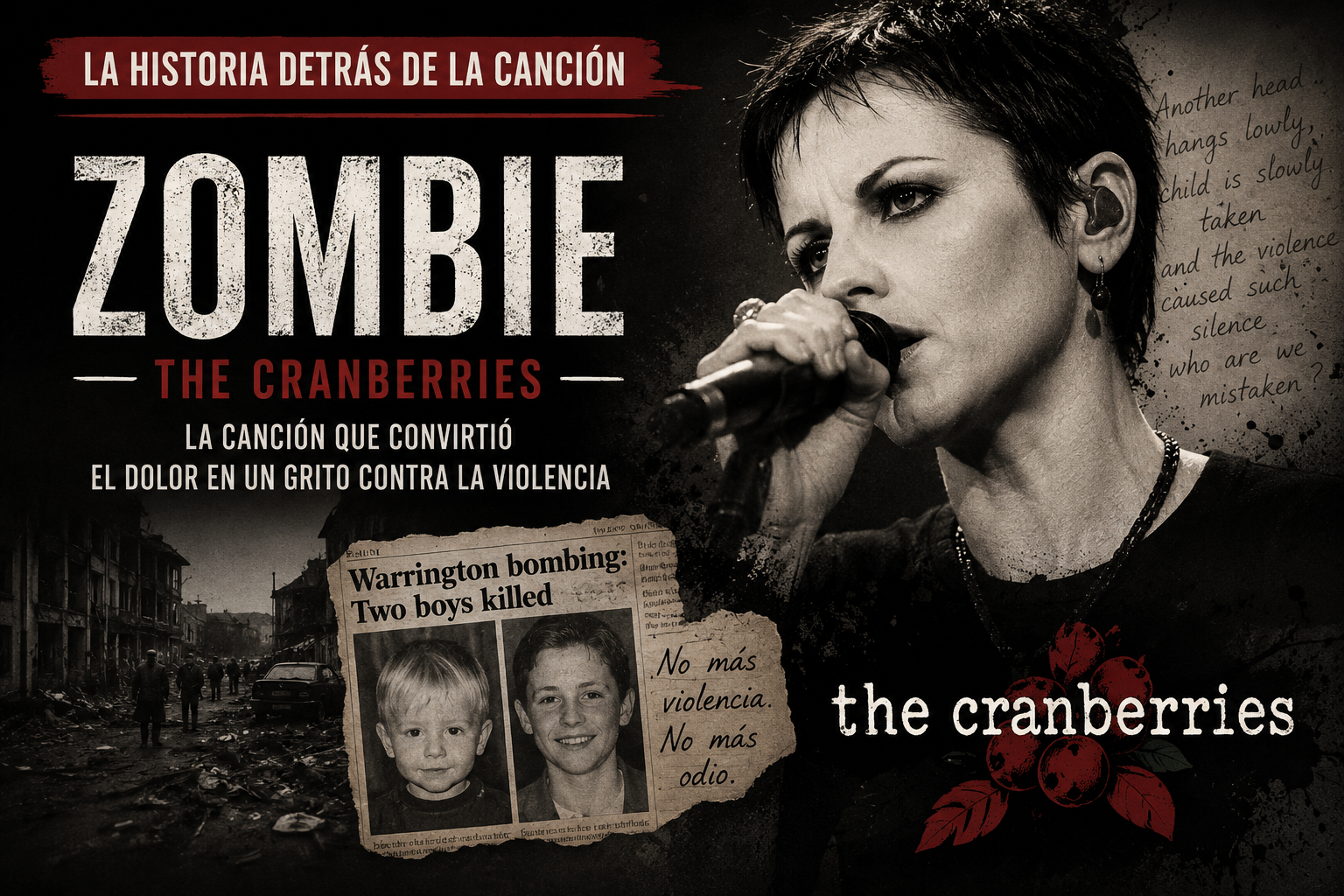 La historia detrás de “Zombie”: la canción que convirtió el dolor en un grito contra la violencia